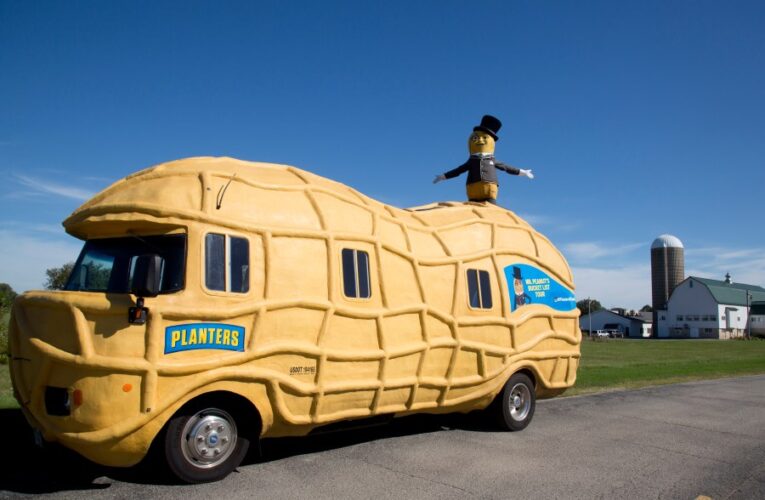 Planters looking to hire crew to travel around country in ‘Nutmobile’