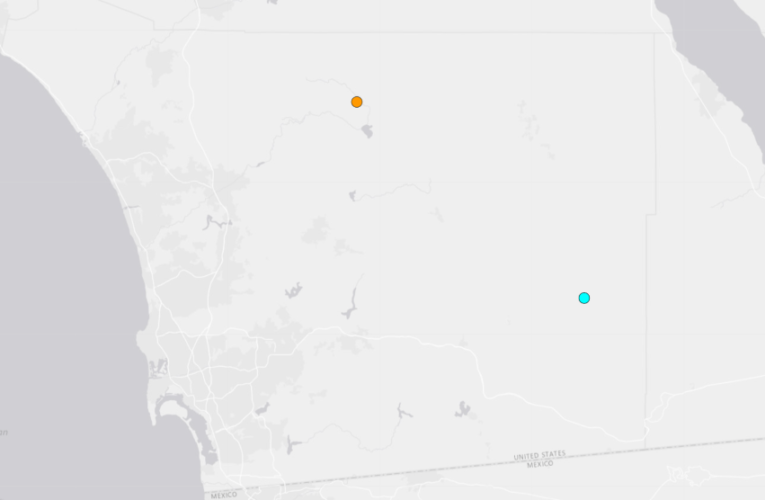 Earthquakes strike San Diego County two days in a row