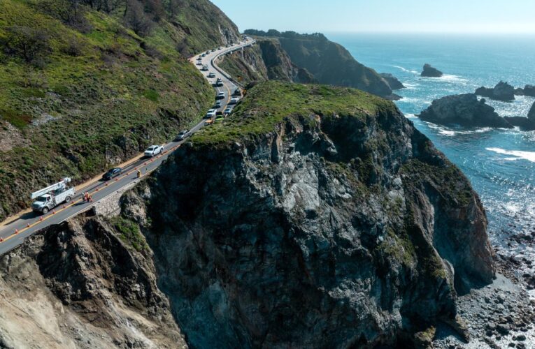 Officials urging residents near latest Big Sur landslide to evacuate as more rain approaches
