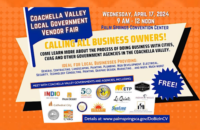 Coachella Valley Business Fair To Be Held In Palm Springs