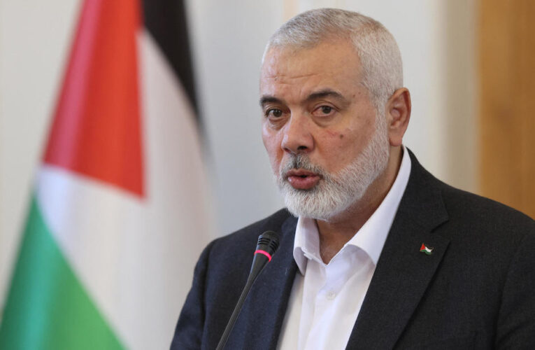 Hamas says 3 of leader Ismail Haniyeh’s sons killed in Israeli strike