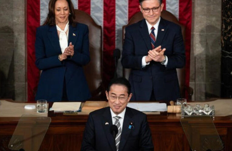 Japan’s Kishida addresses Congress