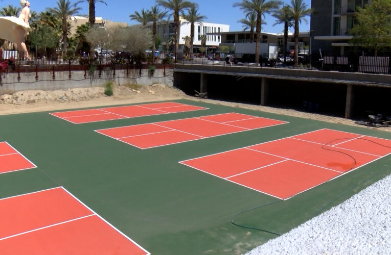 Palm Springs Art Installation Replaced By Pickleball Courts