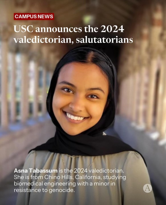 usc-class-of-2024-valedictorian’s-speech-canceled-amid-allegations-of-antisemitism