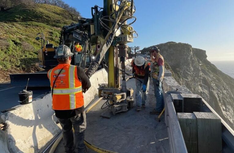 Highway 1 collapse in Big Sur was caused by weather, waves, gravity. That’s the good news