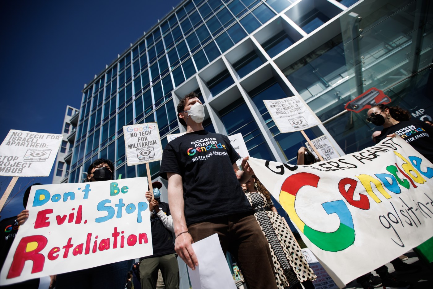 dozens-of-google-employees-protest-use-of-company’s-tech-for-war-in-gaza