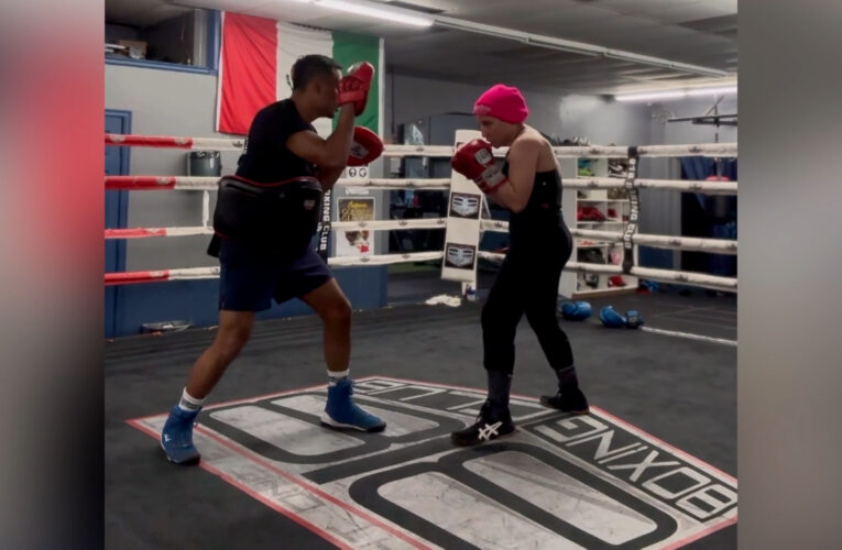 Professional female boxer Brook Sibrian inspiring women in and out of the ring