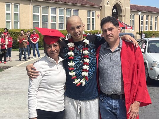 Gustine pulls out all the stops for special graduation ceremony
