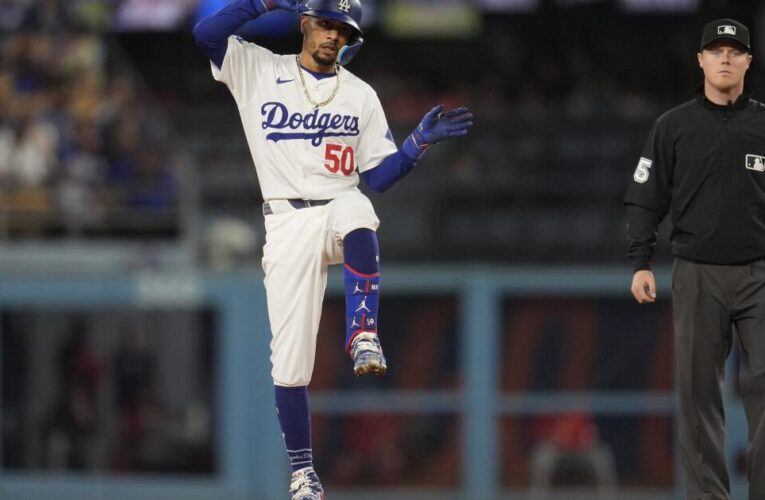 Mookie Betts continues his torrid start to lead Dodgers past the Nationals