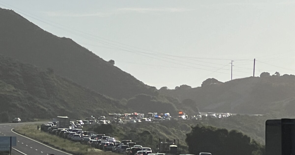 multi-vehicle-crash-causes-major-traffic-delay-near-vandenberg-space-force-base,-several-injuries-reported