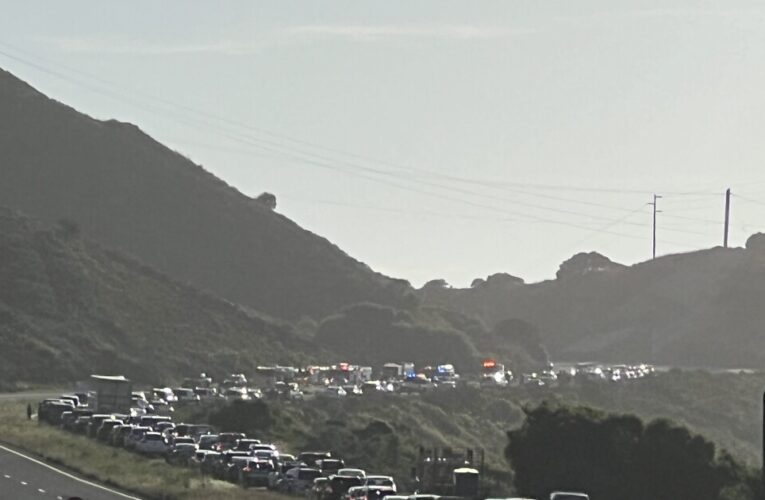 Multi-vehicle crash causes major traffic delay near Vandenberg Space Force Base, several injuries reported