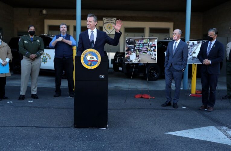 Gov. Newsom: 2024 organized retail crime crackdown may set records for most arrests, recovered goods