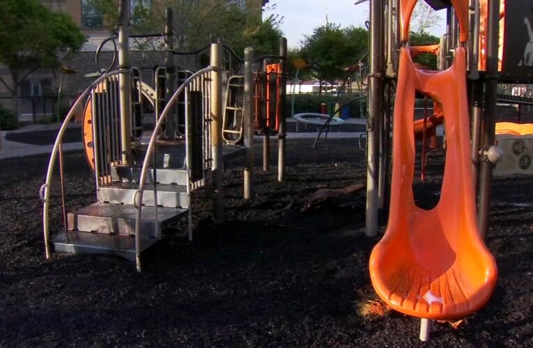 Arson suspected following fire at Madera playground