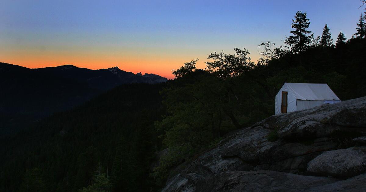 after-five-years-of-closure,-‘glamping’-back-again-in-yosemite-national-park