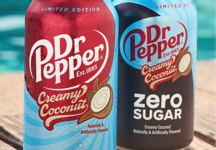 Dr Pepper introduces new coconut flavor
