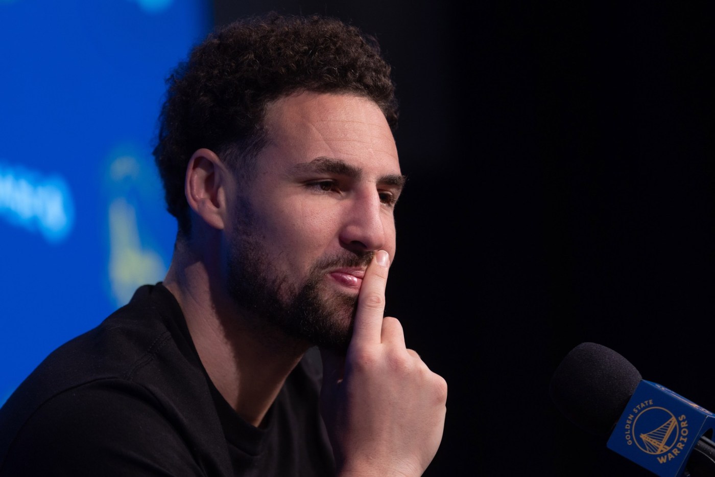 klay-thompson-really,-really-doesn’t-want-to-talk-about-his-free-agency