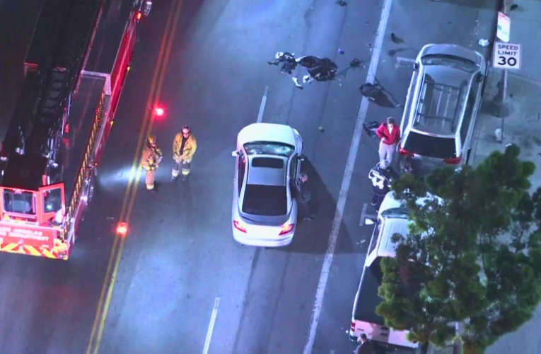 Driver critically injures 3 pedestrians in Los Angeles’ Westlake neighborhood