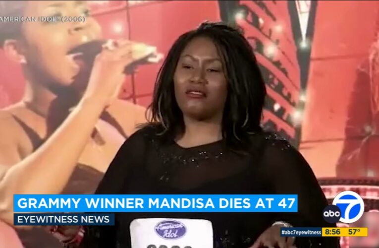 ‘American Idol’ alum and Grammy winner Mandisa dies at 47