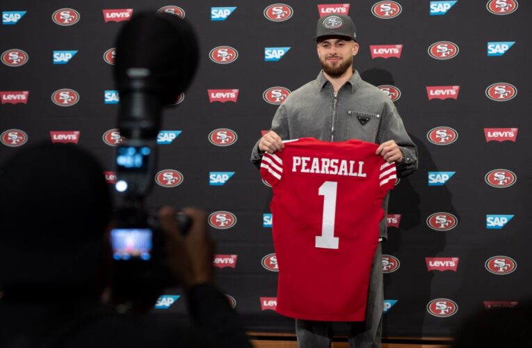 49ers reveal jersey numbers for rookies, including top pick Pearsall