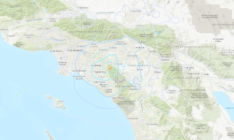 4.1 magnitude quake hits Southern California