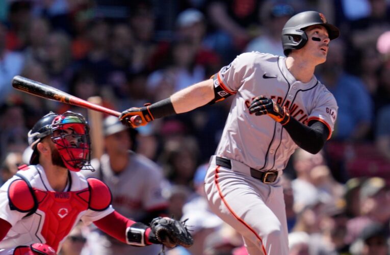 Mike Yastrzemski channels family history to power SF Giants over Red Sox at Fenway