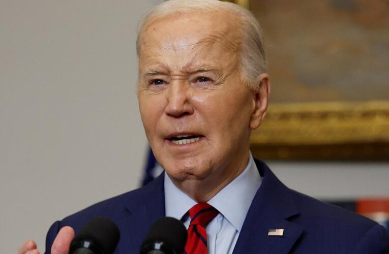 Biden says he supports right to protest but denounces chaos