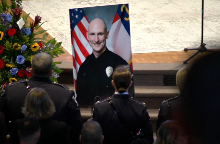 Charlotte officer remembered as hard-charging cop with soft heart for his family