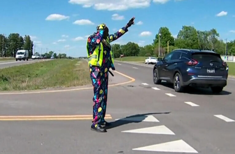 The infectious spirit of a beloved Tennessee crossing guard