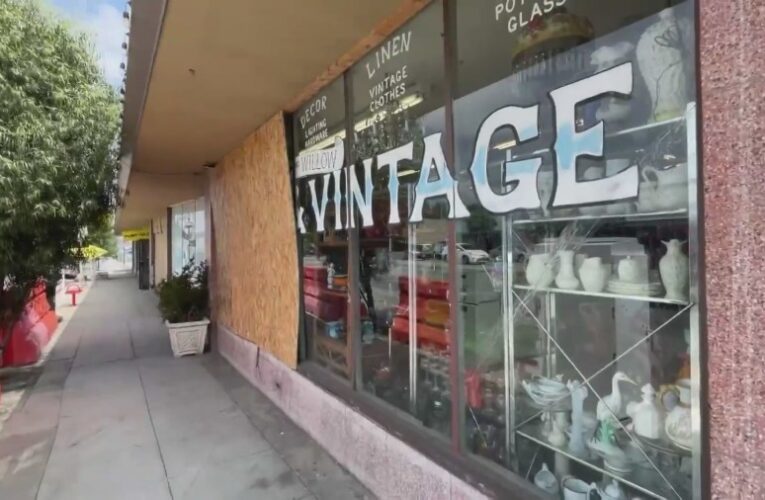 Long Beach business owner frustrated after multiple cars have crashed into her store