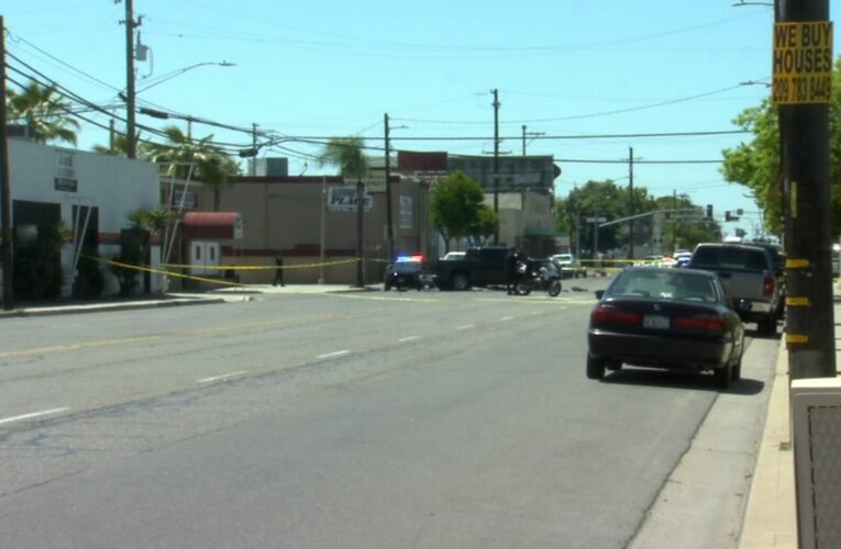 Motorcyclist killed in central Fresno crash, police say