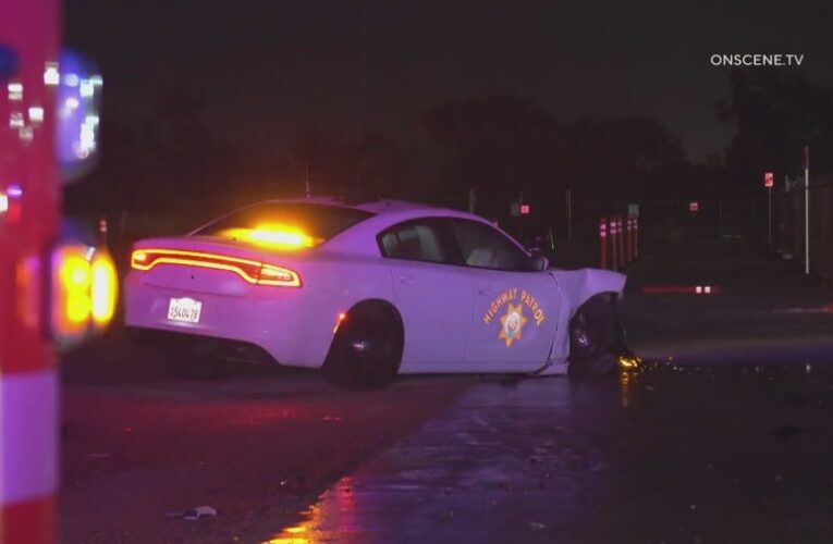 Teen girl arrested after crashing into CHP unit during multi-county pursuit