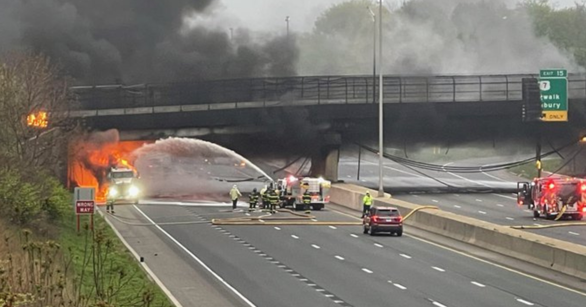 i-95-fully-open-in-norwalk,-connecticut-days-after-dramatic-fire