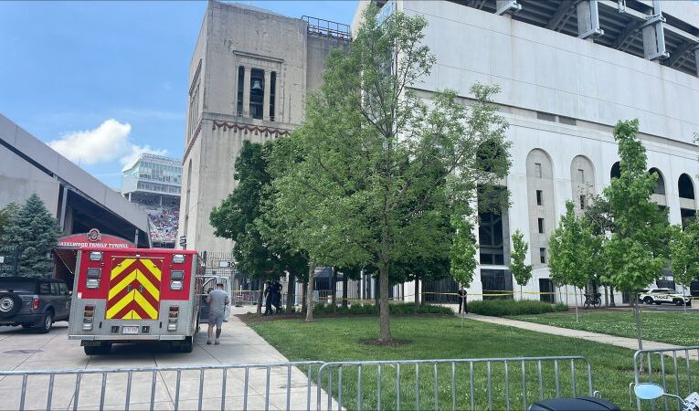 One dead after falling from stands during Ohio State commencement ceremony