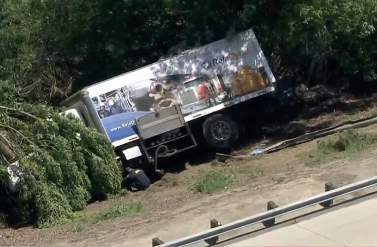 Highway cleanup workers killed when box truck crashes into crew along 71 Freeway