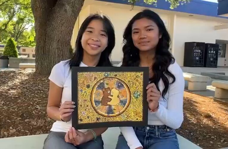 Clovis High School students recognized for artwork on mental health
