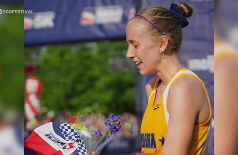 Woman wins Indianapolis half marathon while 23 weeks pregnant