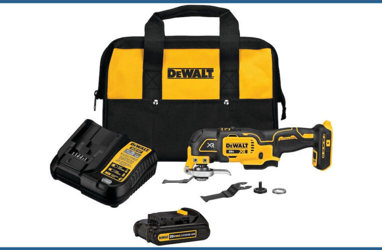 This popular DeWalt oscillating tool kit is more than 55% off at Amazon ahead of Memorial Day