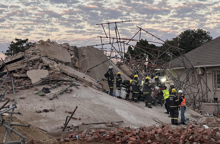 More than 40 still feared trapped under rubble after building collapse