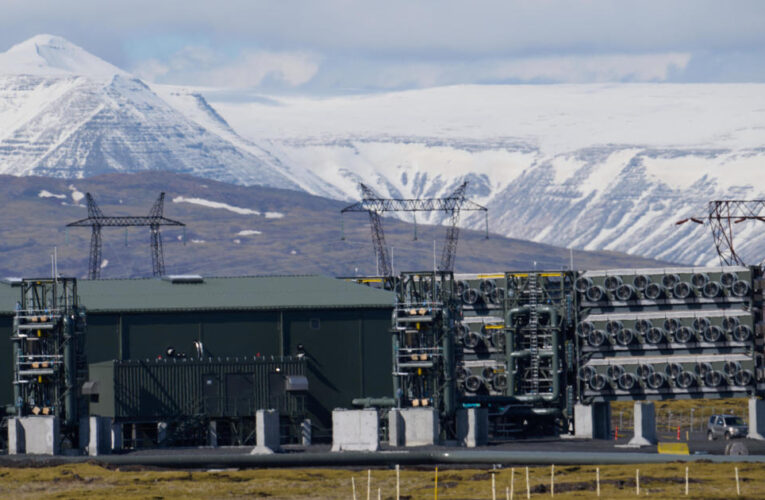 A “Mammoth” carbon capture facility gets up and running in Iceland
