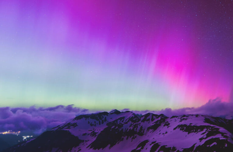 Northern lights set the sky aglow amid powerful geomagnetic storm