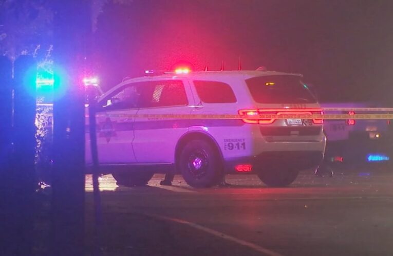 2 dead after motorcyclist crashes into car during pursuit, police say