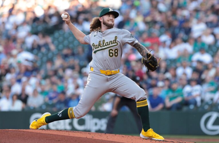 Bleday homers, Estes earns first win as Oakland A’s beat Seattle Mariners 8-1