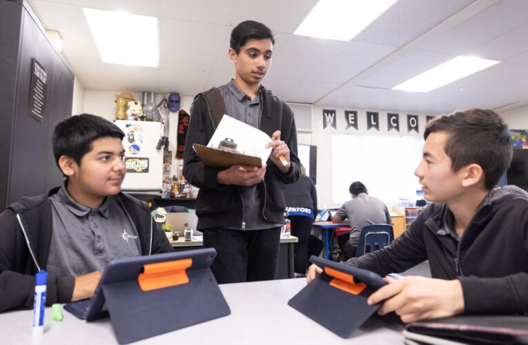 At one Gilroy middle school, students teach each other. Is this new model the future of education?