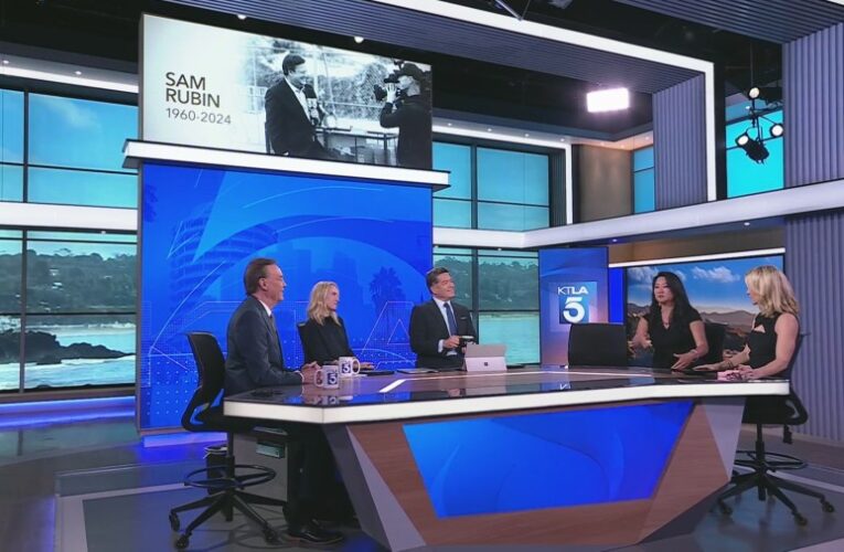 LIVE: KTLA 5 Morning News team pays tribute to Sam Rubin