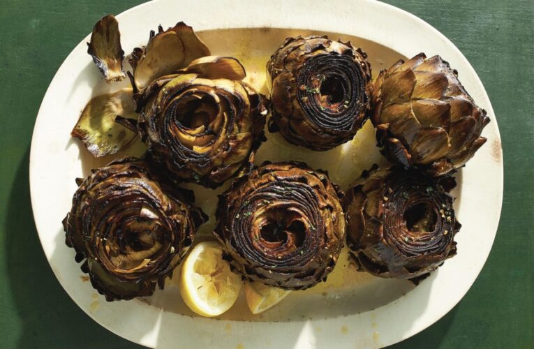 Recipe: Steven Raichlen’s Italian-inspired Grilled Artichokes