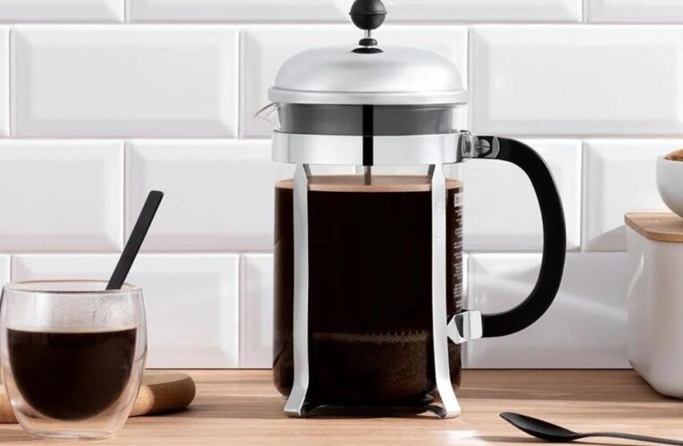 Get the Chrome Bodum French press for more than 50% off
