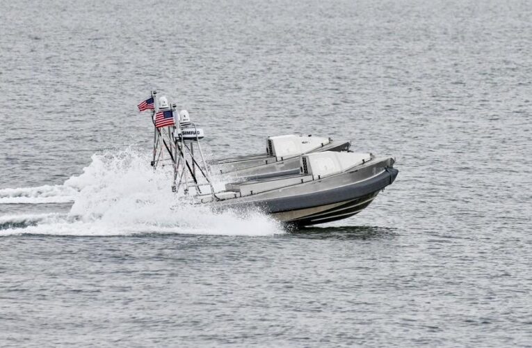 Navy places a squadron of small, experimental sea drones in San Diego to help warships