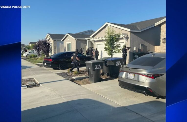3 men arrested by Visalia Police as part of major auto theft and gun bust