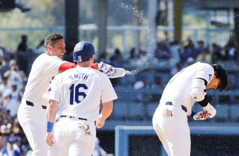 Shohei Ohtani gets winning hit in Dodgers’ walk-off victory