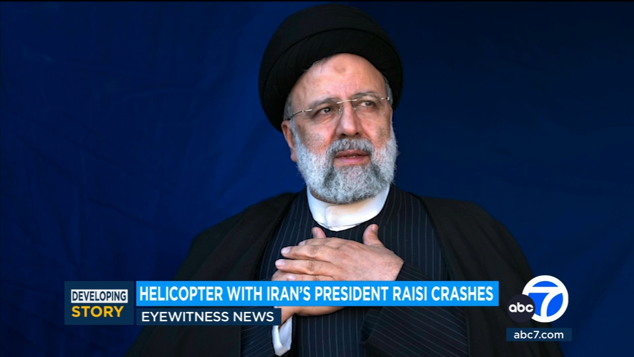 helicopter-carrying-iran’s-president-apparently-crashes-in-foggy,-mountainous-region